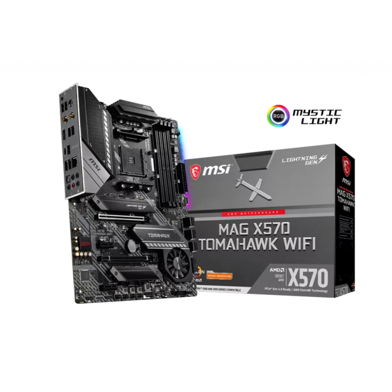 Msi MAG X570 Tomahawk Wi-Fi Motherboard Msi MAG X570 Tomahawk Wi-Fi Motherboard